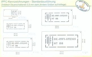 IPPC- Kennzeichnungen - Standartausführungen